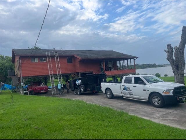 Project Highlands TX Lakeside Home Roof Transformation image