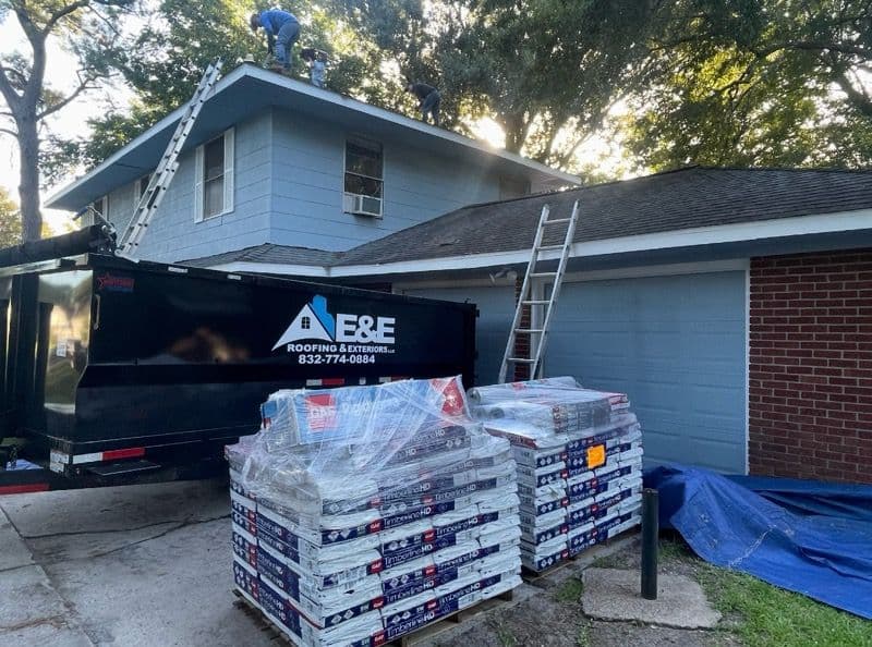 Gallery photos for Roof Replacement with GAF Timberline HDZ in Baytown: Image #3