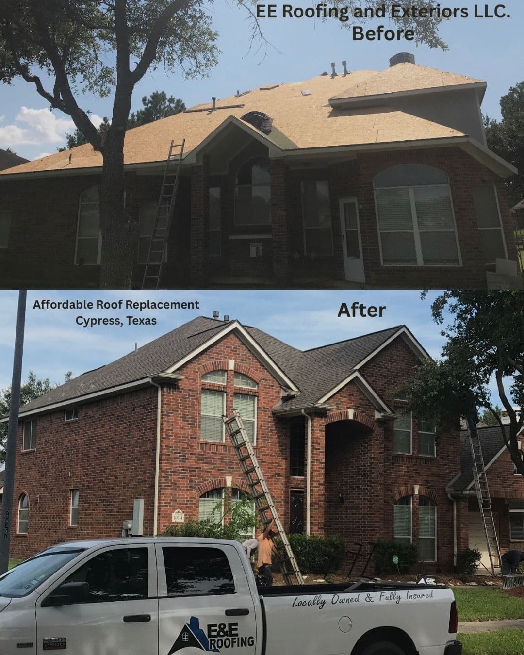 Project Affordable Roof Replacement Completed in Cypress Texas image