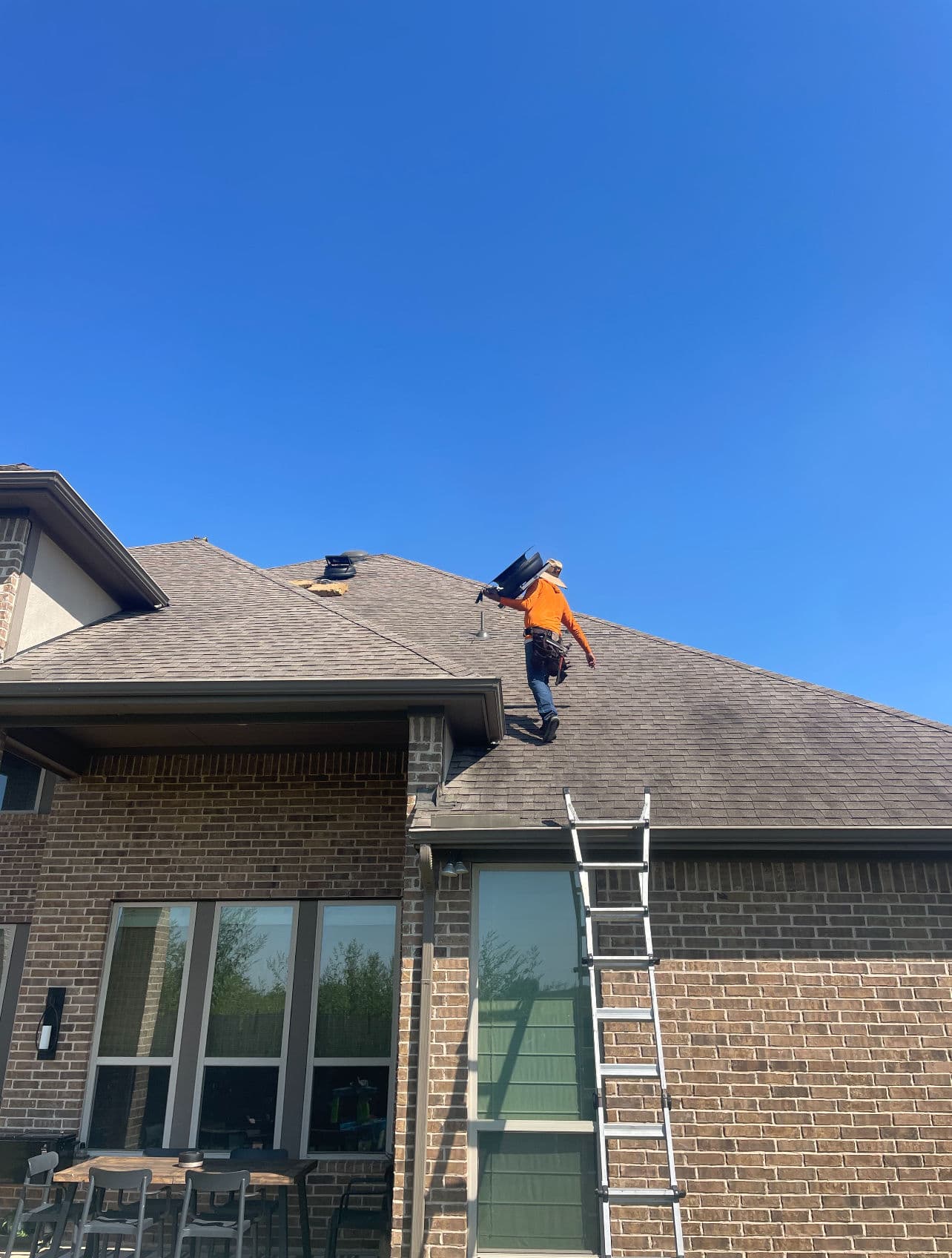 Gallery photos for New Shingle Installation and Roof Ventilation in Friendswood: Image #3